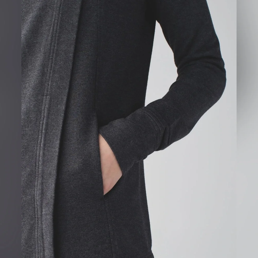 Lululemon Coast Wrap Activewear Yoga Layering Cardigan Athleisure Gym Travel